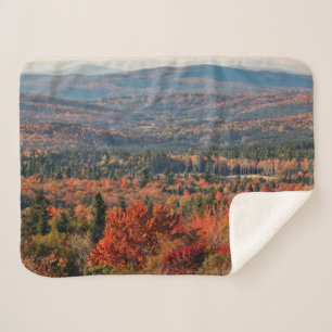 White Mountains National Forest New Hampshire Sherpa Blanket
