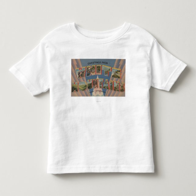 White Mountains, New Hampshire 2 Toddler T-shirt (Front)