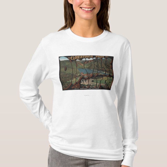 White Mountains, New Hampshire - Dixville T-Shirt (Front)