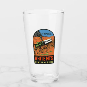 White Mountains New Hampshire Pint Glass
