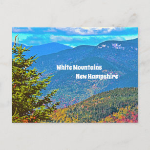 White Mountains New Hampshire Postcard