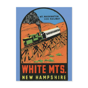 White Mountains, New Hampshire  Postcard