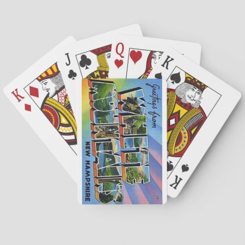 White Mountains NH Playing Cards