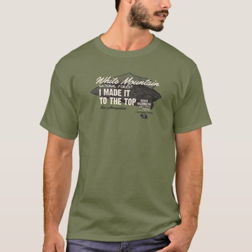 White Mt National Forest Mt Washington NH IMITTT T_Shirt