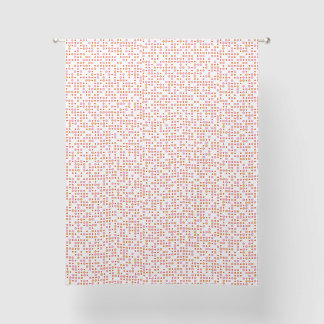 White Multi Polka Dot Sheer Curtains