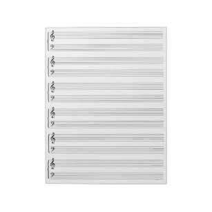 Printable Blank Sheet Music