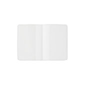White Musical Notes Passport Cover (Inside)