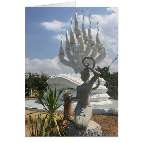 White Naga and Phra Mae Thoranee Mother Earth