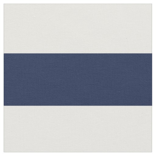 White Navy Blue Stripes Pattern {pick your color} Fabric