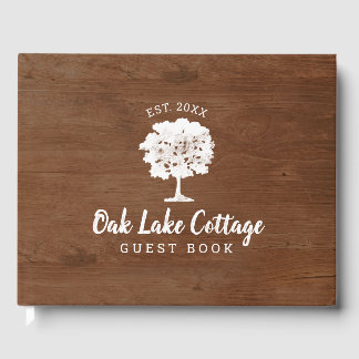 White Oak Tree Wood Guest House Vacation Rental Book