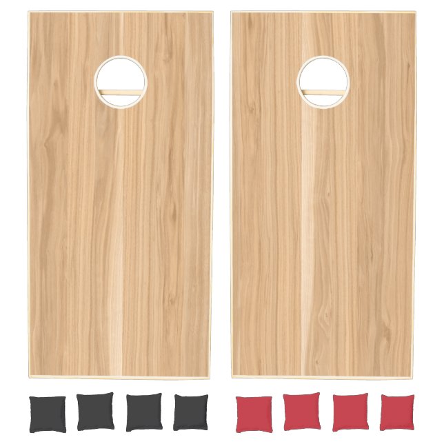 White oak Wood Cornhole Set (Set)