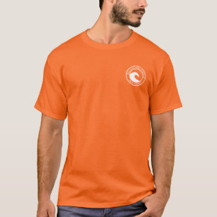 White Ocean Wave Circle Design Wildwood Crest T-Shirt