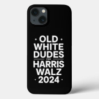 White Old Dudes for Harris Walz Democratic Politic