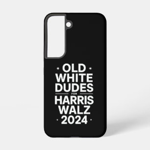 White Old Dudes for Harris Walz Democratic Politic Samsung Galaxy S22 Case