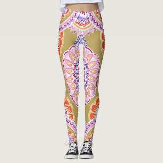 White on Cardboard Color 2 Leggings