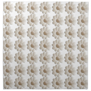White on White Daisy Napkins