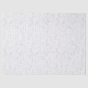 White on White Lace Embossed Look Tissue Paper