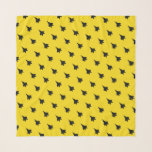 White on Yellow F-22 Jet Patterned Scarf<br><div class="desc">Ideal for the fighter chick pilot or spouse,  add a little airpower to your wardrobe with this yellow and white F-22 Raptor patterned chiffon scarf. This makes the perfect First Friday,  Pink Flag,  fini-flight,  deplyment return,  promotion or retirement ceremony outfit accessory or even a stylish welcome or farewell gift.</div>
