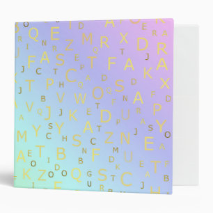White One Touch Ring Avery Signature Binder