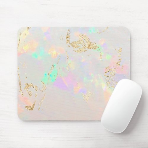 white opal mouse pad