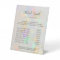 white opal price list Pedestal Sign