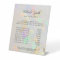 white opal price list Pedestal Sign
