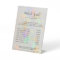 white opal price list Pedestal Sign