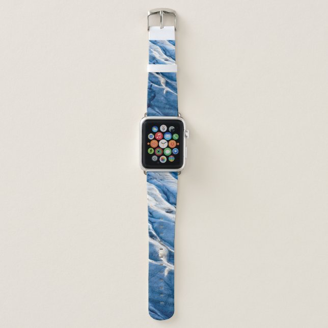 White open field apple watch band (Front)