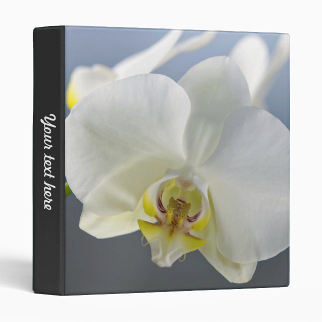 White Orchid Binder (Front/Spine)