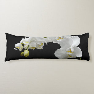 White Orchid Blossom Body Pillow