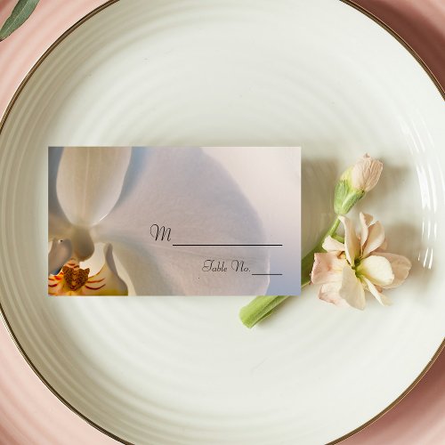 Orchid Elegance Wedding Place Card Business Card Templates