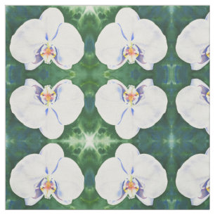 White Orchid Fabric