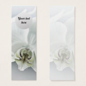 White Orchid Flower (Front & Back)