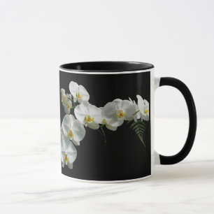 White Orchid Mug
