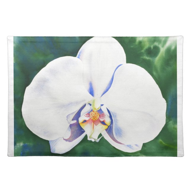 White Orchid Placemat (Front)