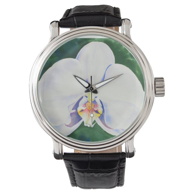 White Orchid Watch (Front)