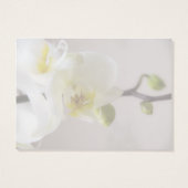 White Orchid • Wedding Favour Tag (Back)