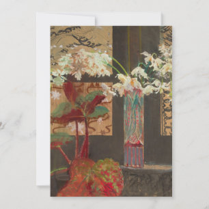 White Orchids and a Peony Leon Wyczółkowski