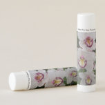 White Orchids Beautiful Tropical Flowers Lip Balm