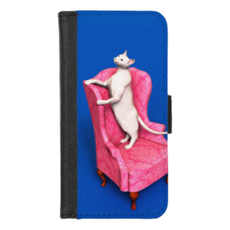 White oriental cat Case-Mate iPhone case