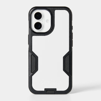 White Otterbox Commuter iPhone 17 Case