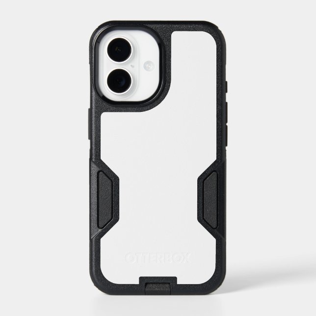 White Otterbox Commuter iPhone 17 Case (Back)