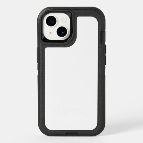 White OtterBox Defender iPhone 14 Case