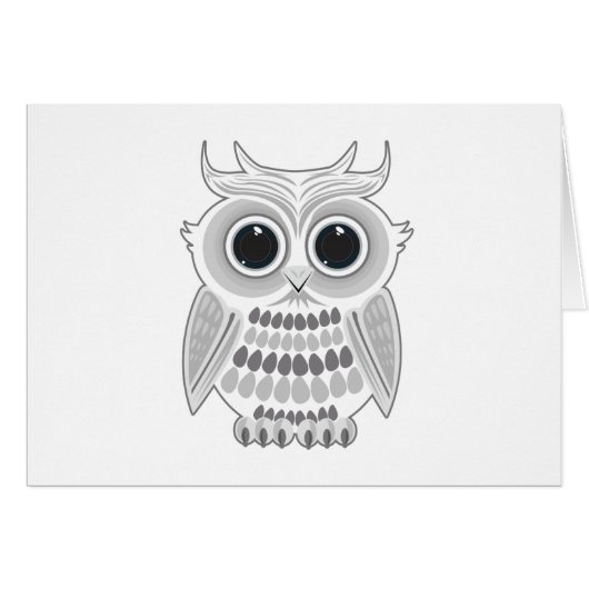 White Owl (Front Horizontal)