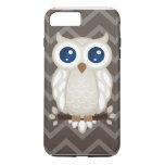 White Owl Iphone 8 Plus/7 Plus Case at Zazzle