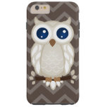 White Owl Tough Iphone 6 Plus Case at Zazzle