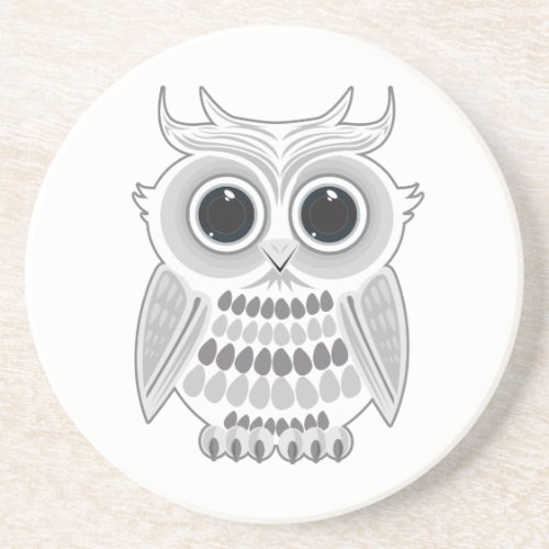 White Owl Coaster