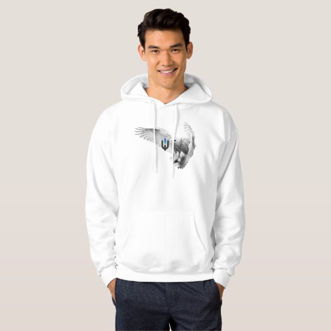 White Owl Hoodie (Front Full)