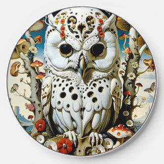 White Owl Wireless Charger