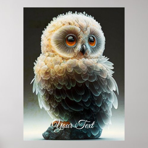 White Owlet  Poster
